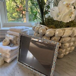 Olivia Riegel McKenzie Opal Crystal Elegant Picture Frame